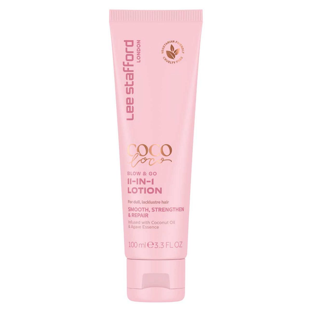 Lee Stafford Coco Loco With Agave Blow And Go 11-In-1 Lotion 100ml