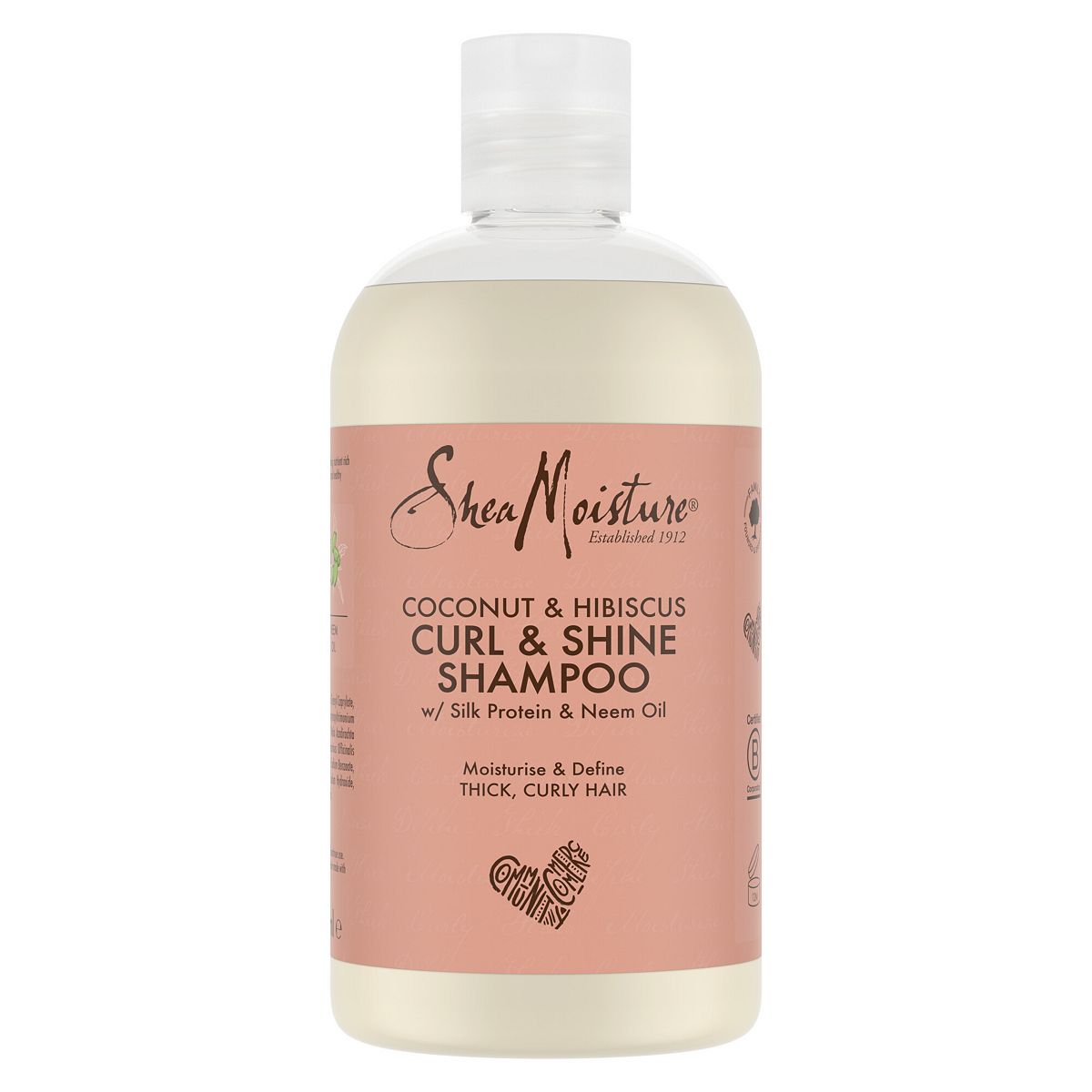 Shea Moisture Sheamoisture Coconut & Hibiscus Curl Shine Shampoo For Curly Hair 384 ml