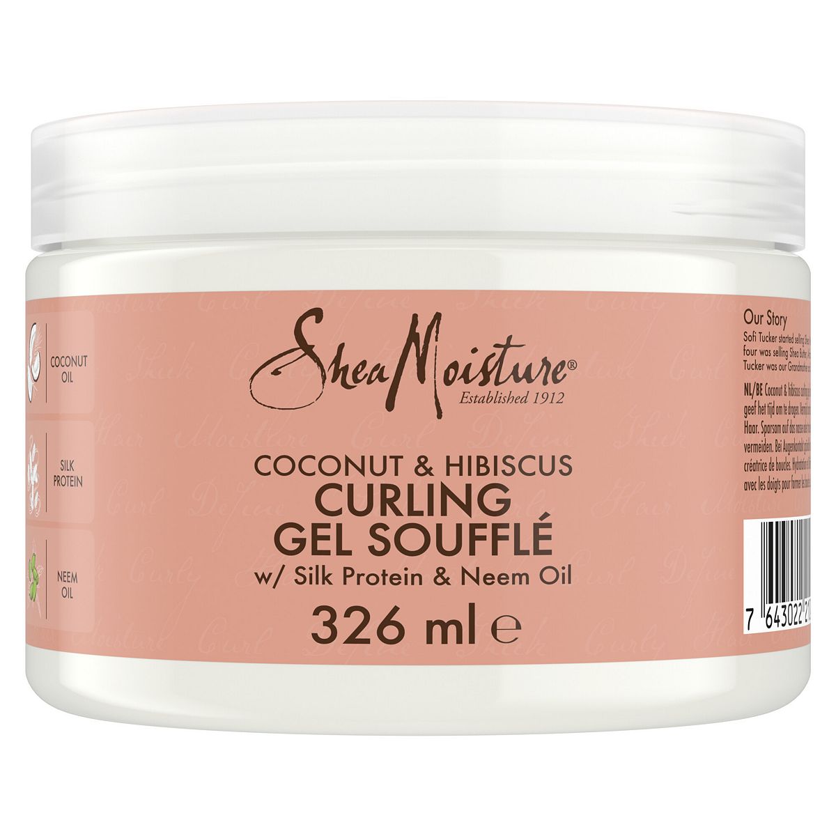 Shea Moisture Sheamoisture Curling Gel Soufflé Coconut & Hibiscus 326 ml