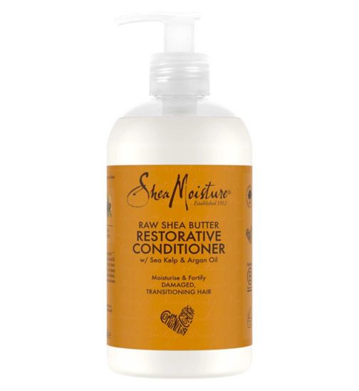 SheaMoisture Raw Shea Butter Restorative Conditioner No Silicones or Sulphates 384ML