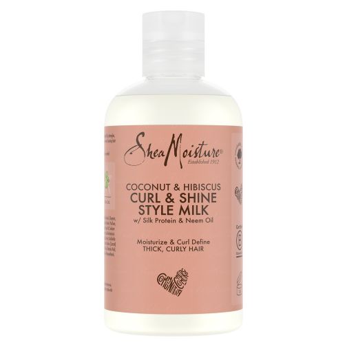 Shea Moisture Coconut and Hibiscus Curl and Shine Style Milk - Boots