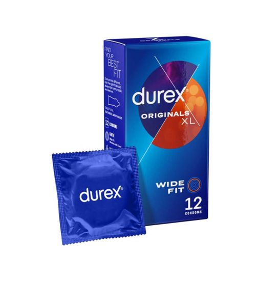 Durex XL Comfort Condoms - 12 Pack
