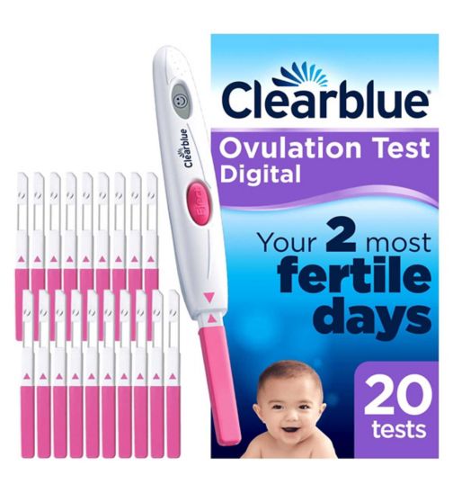 Clearblue Digital Ovulation Test Kit - 20 tests