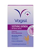 Vagisil Soothing Oatmeal Intimate Wipes - 12 pack