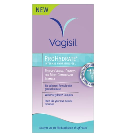 Vagisil ProHydrate Internal Hydrating Gel - 6 x 5g pre-filled applicators