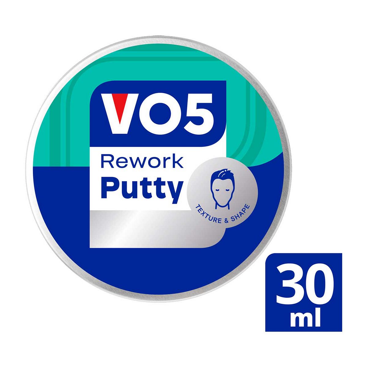 VO5 Rework Travel Friendly Hair Putty For Messy Texture 30ml