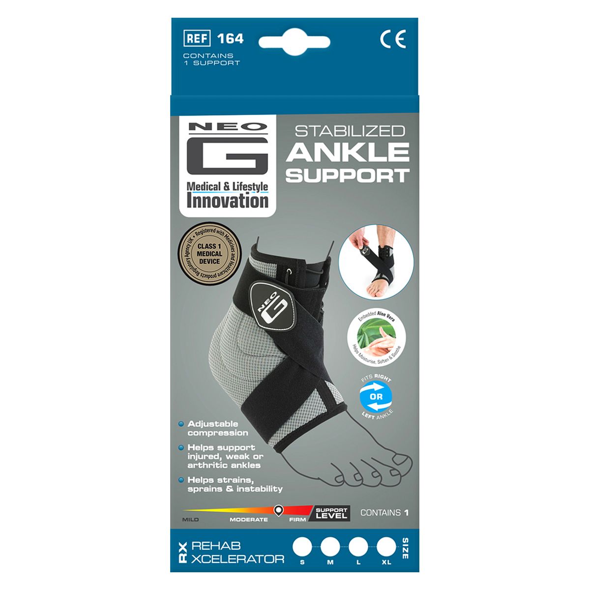 Neo G Rx Stabilised Ankle Support - X Large