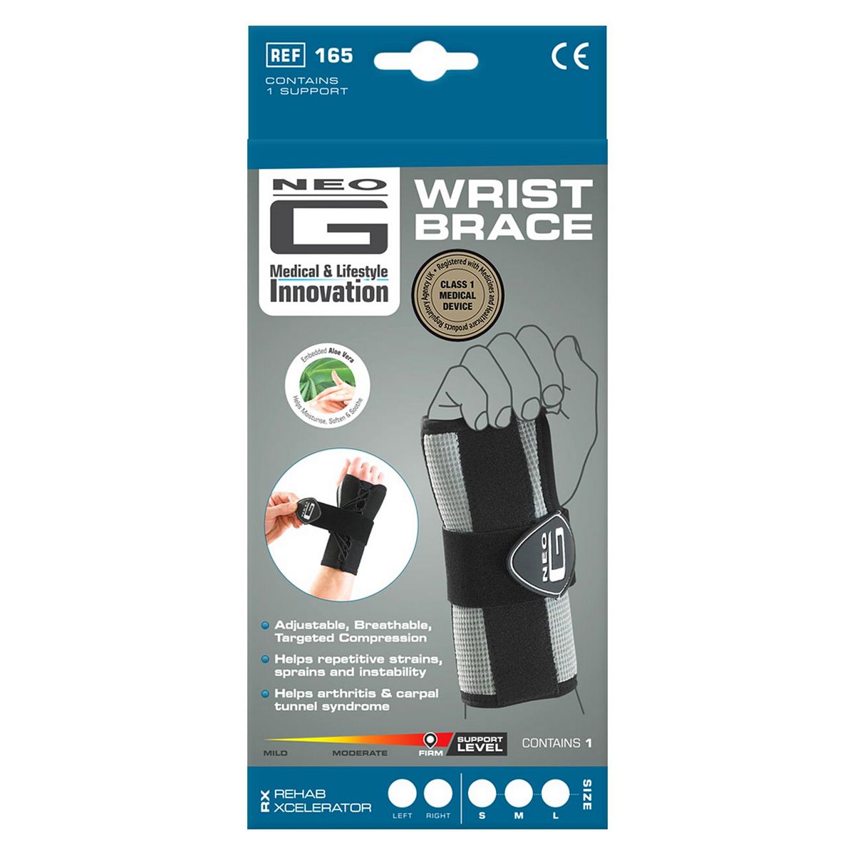 Neo G Rx Wrist Brace - Right Medium