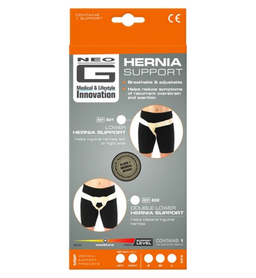 Neo G Lower Hernia Support - Right -Medium