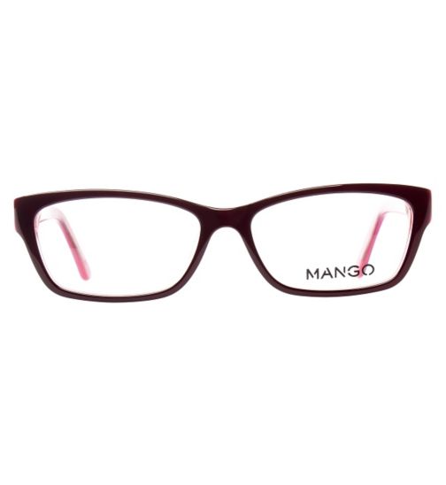 Mango MNG409 Women's Glasses - Red