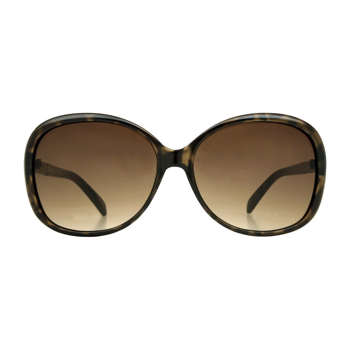   Ladies Sunglasses - Brown Tortoiseshell Frame Multicolor
