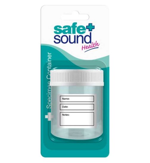Safe & Sound Specimen Container - 60ml