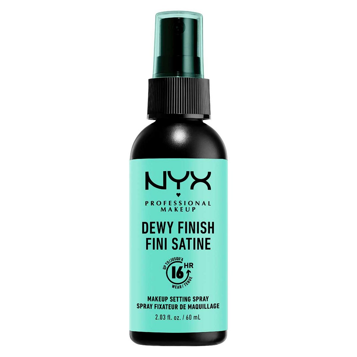 NYX Professional Makeup Setting Spray, Dewy Finish Up To 8 Hour Wear, 60ml