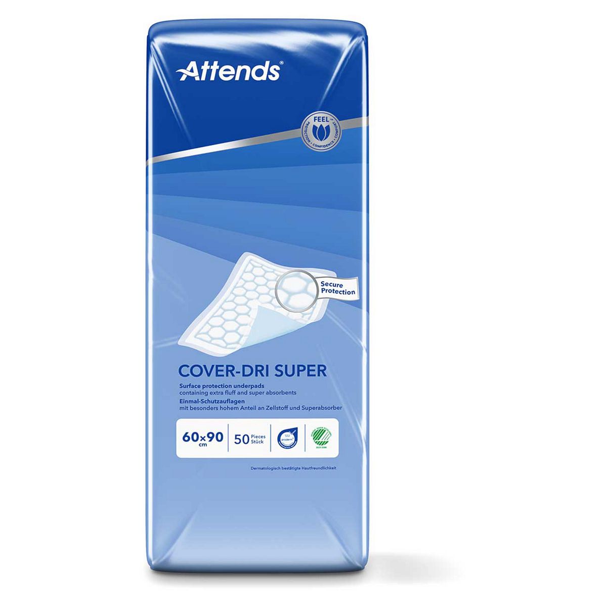 Attends Cover-Dri Super 60X90cm - 50 Covers
