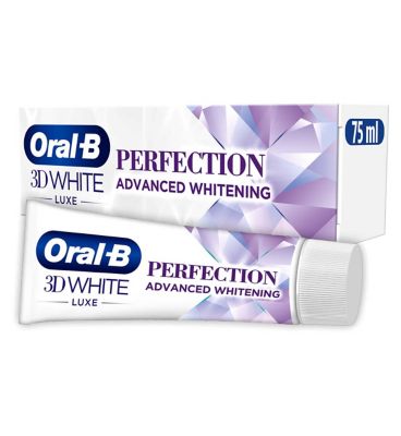 Oral-B 3D White Luxe Perfection Whitening Toothpaste 75ml : My ...