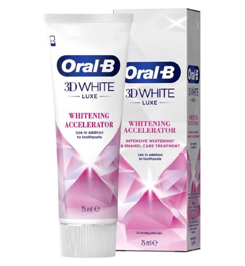 Oral-B 3D White Luxe Whitening Accelerator - 75ml