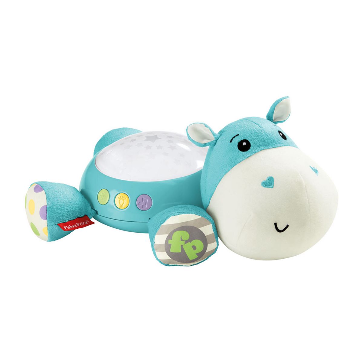 Fisher Price Hippo Plush Projection Soother