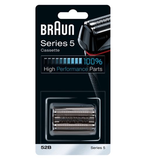 Braun Series 5 Electric Shaver Head Replacement - Black 52B