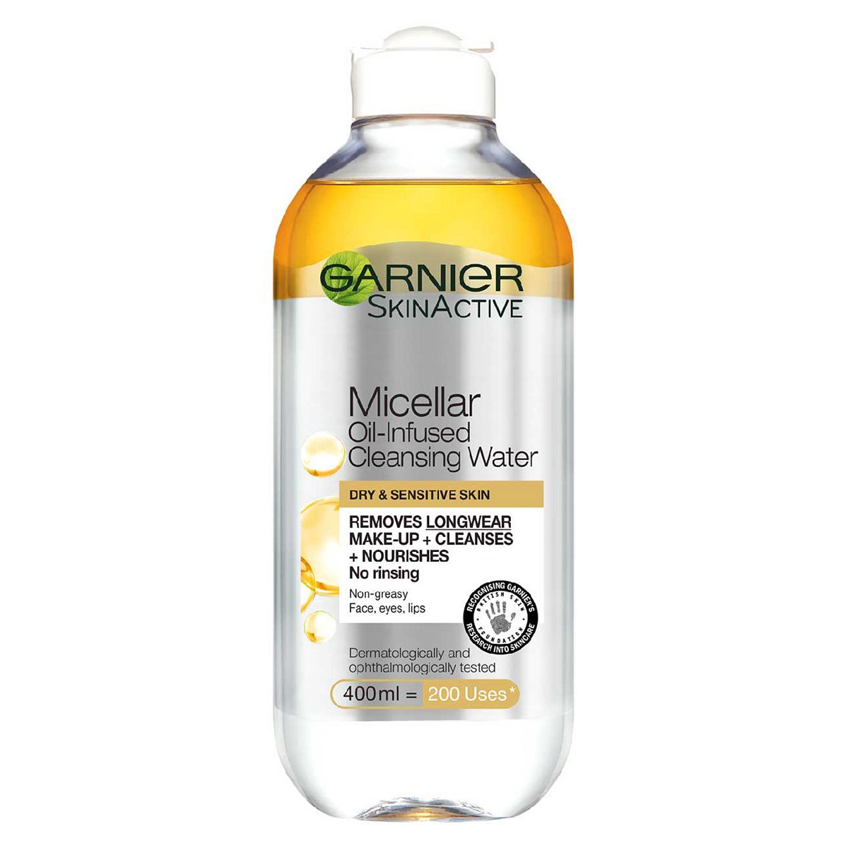 Garnier Micellar Water Oil Infused Facial Cleanser 400Ml
