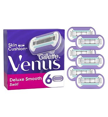 Gillette Venus Swirl Women s Razor Blade 6 Refills Boots