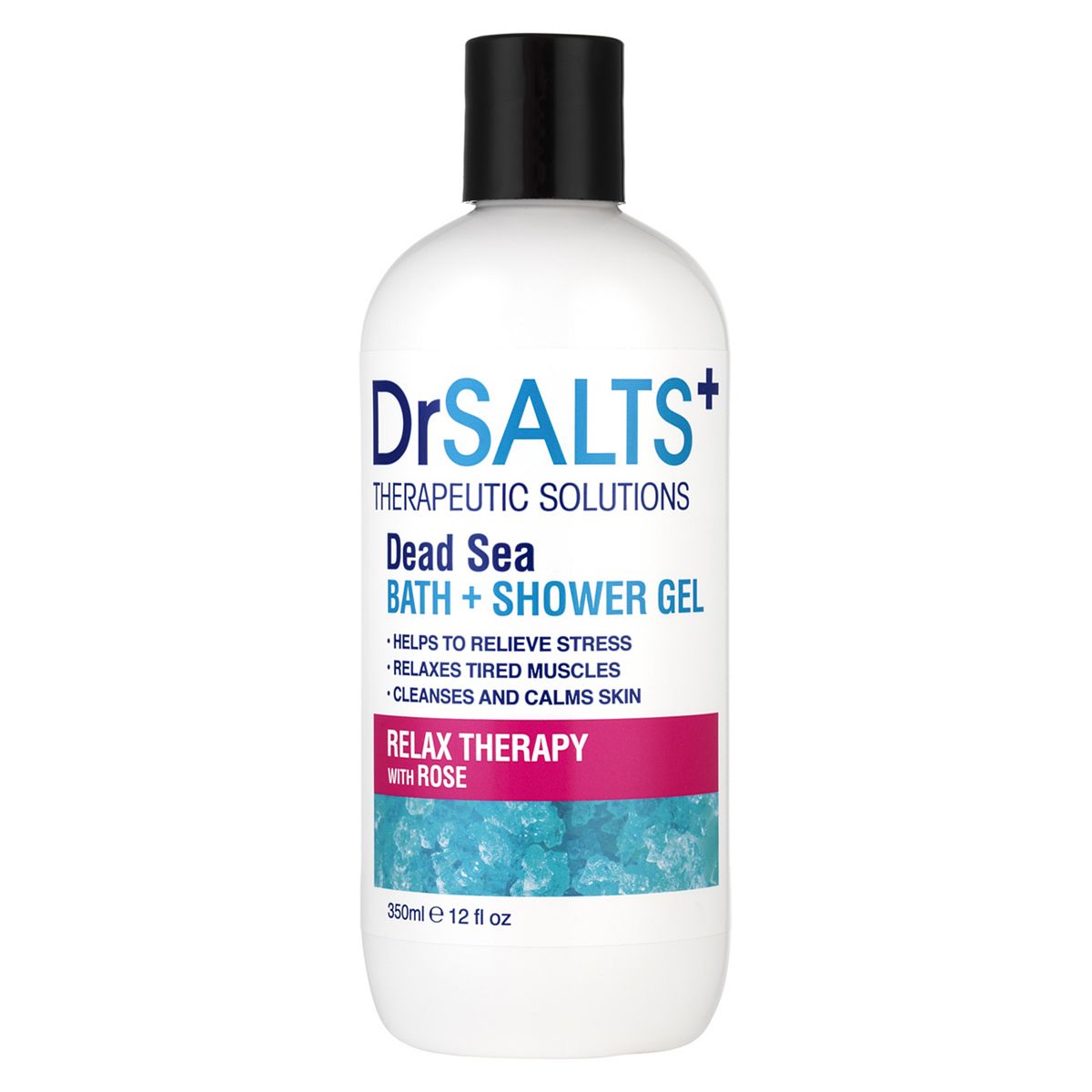Dr Salts Relax Therapy Rose Bath & Shower Gel 350ml