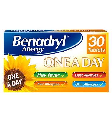 Benadryl Allergy One-a-day 10mg - 30 Tablets