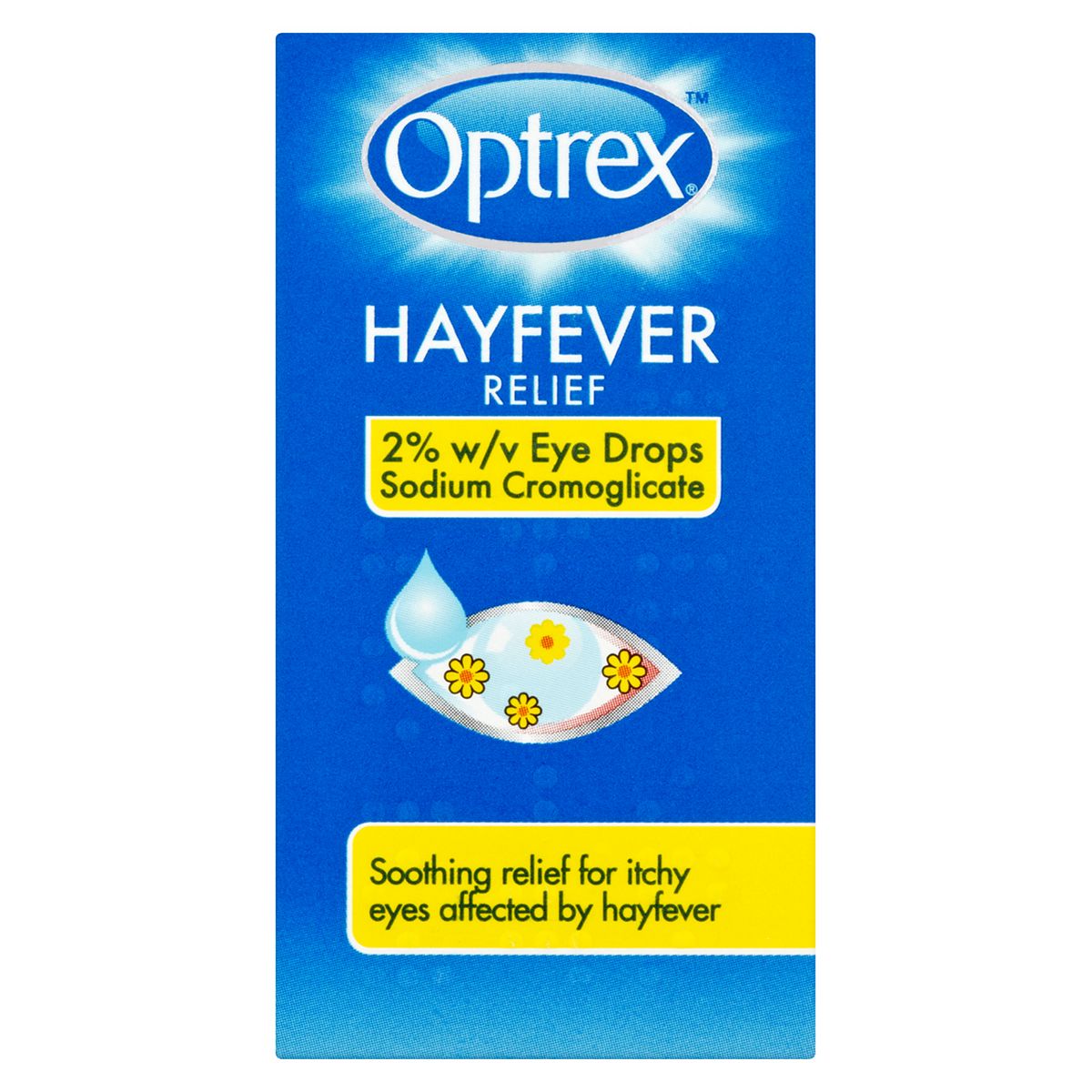 Optrex Hayfever Relief Eye Drops Itchy Eyes 2% W/V 10Ml