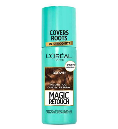 L’Oreal Paris Magic Retouch Brown Root Touch Up, Temporary Instant  Root Concealer Spray With Easy Application, 75ml