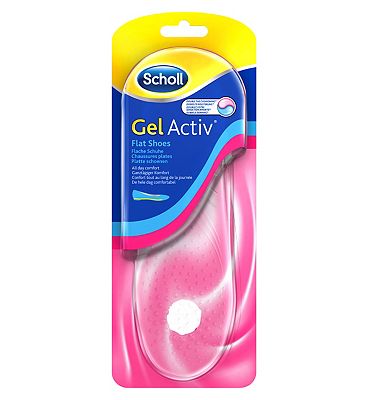 Scholl Gel Activ Women’s Flat Shoes Insoles - size 3 - 7.5