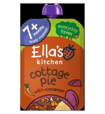 Ella's Kitchen Organic Cottage Pie with Cinnamon Pouch 7+ Mths 130g