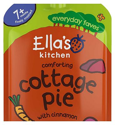 Ella's Kitchen Organic Cottage Pie with Cinnamon Pouch 7+ Mths 130g