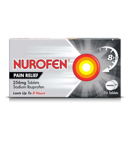 Nurofen Joint & Back Pain Relief 256mg Ibuprofen x 16 tablets