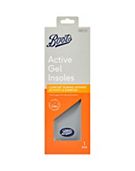 Boots Active Gel Insoles - 1 pair women's size 3-8