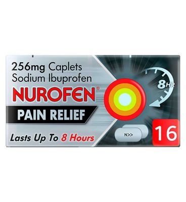 Nurofen Joint & Back Pain Relief 256mg Caplets