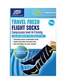 Boots Flight Socks Compression Level 14-17mmHg Size 6-9- 1 Pair