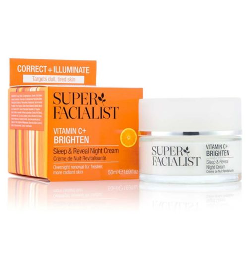 Super Facialist Vitamin C Sleep & Reveal Night Cream 50ml