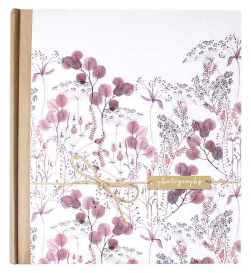 Pink Floral Watercolour With Kraft Sleeve 18x13cm (7x5) - 140 Photos