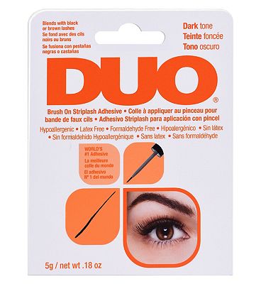 DUO Brush On Striplash Adhesive Dark 5g
