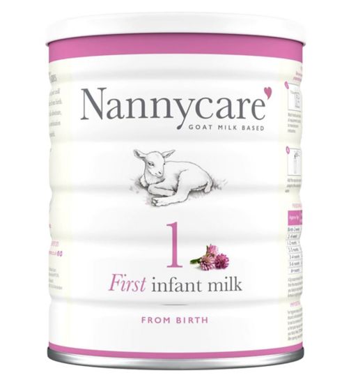 Nannycare 1 Goat Milk Based First Infant Milk From Birth 900g