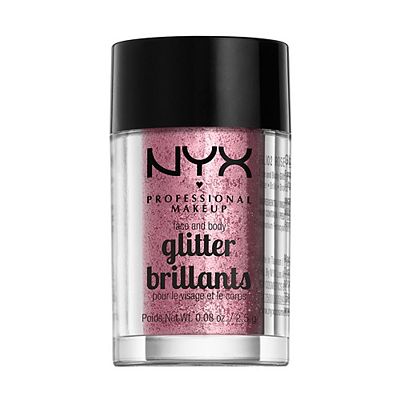 NYX Face & Body Glitter Rose Rose