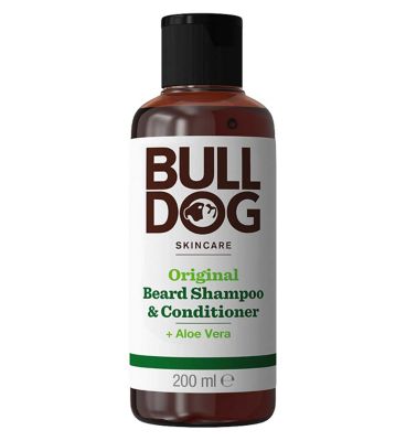 Bull Dog Skincare For Men Original Beard Shampoo & Conditioner 200ml