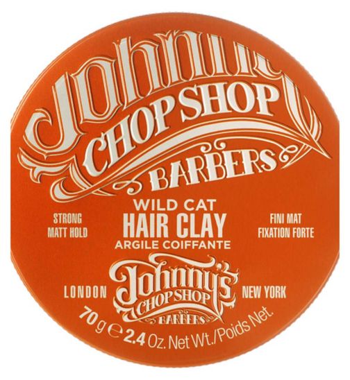 Johnny's Chop Shop Wild Cat Hair Clay 70g
