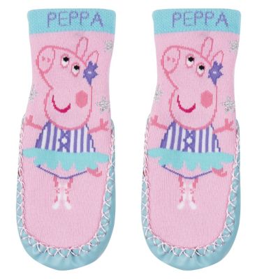 peppa slipper socks