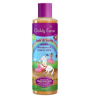 Childs Farm Blackberry & Apple Hair & Body Wash 250ml