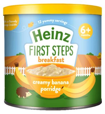 heinz banana porridge 7 months