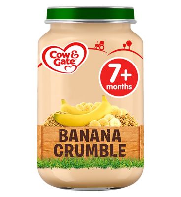 cow and gate banana wholegrain porridge