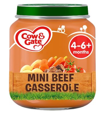 Cow & Gate Mini Beef Casserole Jar 125g