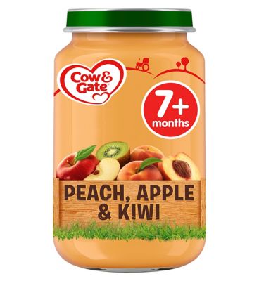 Cow & Gate Peach Apple & Kiwi Jar 200g