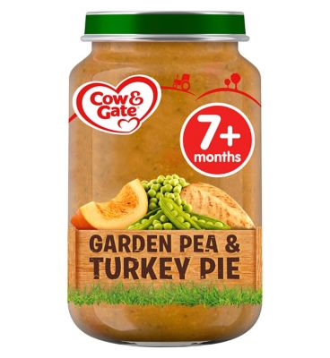 Cow & Gate Garden Pea & Turkey Pie Jar 200g
