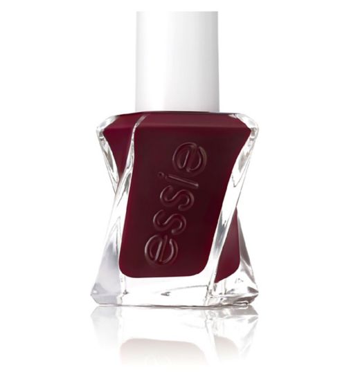 Essie Gel Couture 360 Spiked With Style Deep Red Colour, Longlasting High Shine Nail Polish 13.5ml